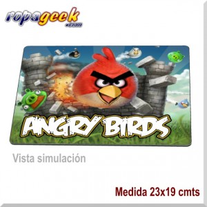 AL0002-01 Alfombrilla Angry birds